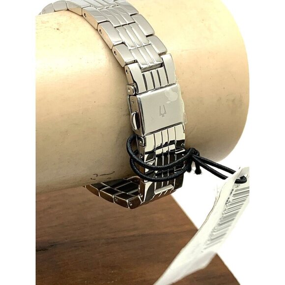 Bulova Women's Watch 96L283 Mother of Pearl Dial Silver Steel Crystal Ac… - Picture 10 of 14